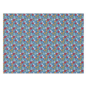 水中生命パターン テーブルクロス (正面(横))