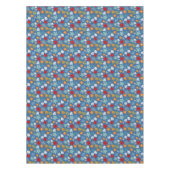 水中生命パターン テーブルクロス (正面)