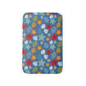 水中生活パターン バスマット (正面縦)