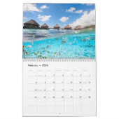 水中生活 カレンダー (2月 2026)