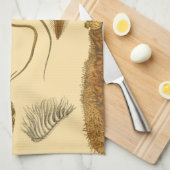 水中生物 キッチンタオル (四つ折り)