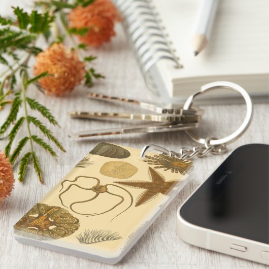 水中生物 キーホルダー (正面右)