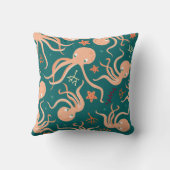 水中疑問に思：タコのヒトデ クッション (裏面)