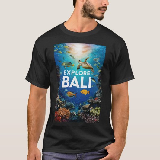 水中疑問に思 Tシャツ (正面)
