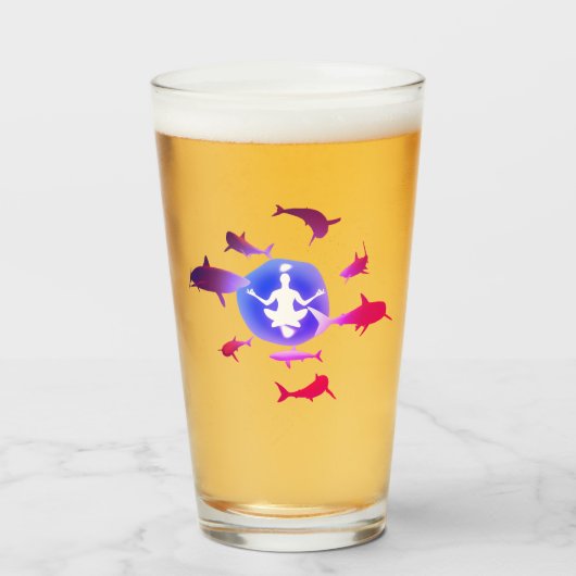 水中瞑想 タンブラーグラス (ドリンク正面)