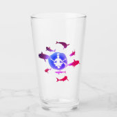 水中瞑想 タンブラーグラス (正面)