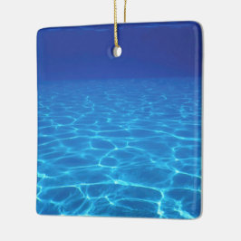 水中空スイミングプール セラミックオーナメント