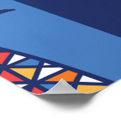 水中競技の遊び時間：子供の魚のファンタジー ポスター (角)