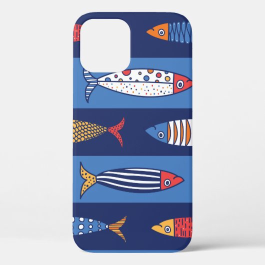 水中競技の遊び時間:子供の魚のファンタジー Case-Mate iPhoneケース (裏面)