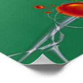 水中競技の風景。 ポスター (角)