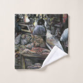 水中競技は砂漠の風にキスをした バスタオルセット (ウォッシュタオル)