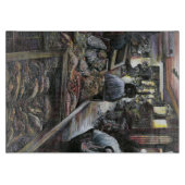 水中競技は、エルサレムの砂漠の風とキスをした カッティングボード (正面)