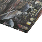 水中競技は、エルサレムの砂漠の風とキスをした カッティングボード (角)