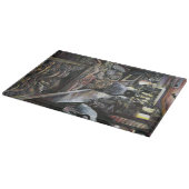 水中競技は、エルサレムの砂漠の風とキスをした カッティングボード (角)