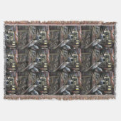 水中競技は、エルサレムの砂漠の風とキスをした スローブランケット (正面)