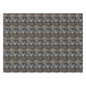 水中競技は、エルサレムの砂漠の風とキスをした テーブルクロス (正面(横))