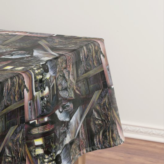 水中競技は、エルサレムの砂漠の風とキスをした テーブルクロス (インサイチュ)