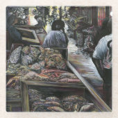 水中競技は、エルサレムの砂漠の風にキスされた ガラスコースター (正面)