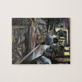 水中競技は、エルサレムの砂漠の風にキスされた ジグソーパズル (横)