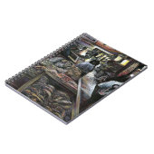 水中競技は、エルサレムの砂漠の風にキスされた ノートブック (左側)