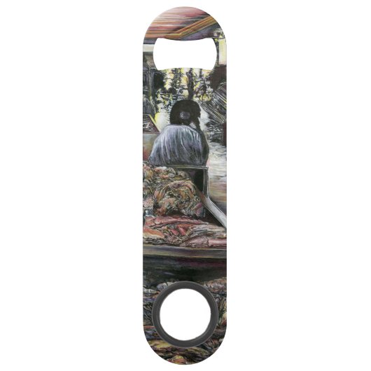 水中競技は、エルサレムの砂漠の風にキスをした スピード栓抜き (正面)