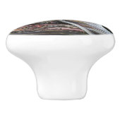 水中競技は、エルサレムの砂漠の風にキスをした セラミックノブ (側面)