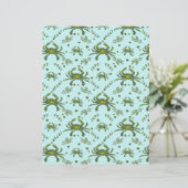 水中競技カニ模様デザイン (スタンド正面)