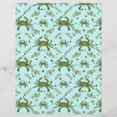 水中競技カニ模様デザイン (正面)