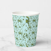 水中競技カニ模様 紙コップ (右)