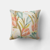 水中競技クロッカスリラピーチパステルオルキデアフラワーズ クッション (裏面)