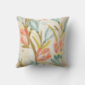 水中競技クロッカスリラミントパール精巣花 クッション (裏面)