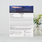 水中競技シルエットクラウド提案 レターヘッド (スタンド正面)