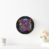 水中競技シードラゴンラウンドクロック ラウンド壁時計 (ホーム)