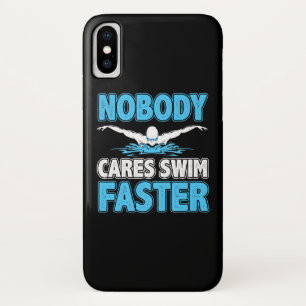 水中競技スポーツ水泳コーチ練習泳ぐ人水泳 iPhone X ケース