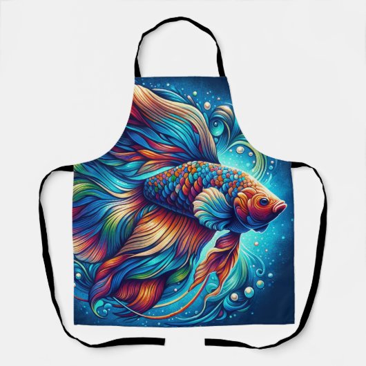 水中競技セレナードトロピカルフィッシュ エプロン (正面)