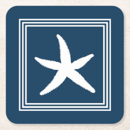 水中競技デザイン スクエアペーパーコースター