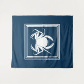 水中競技デザイン タペストリー (正面(横))