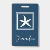 水中競技デザイン バッジ (Back)