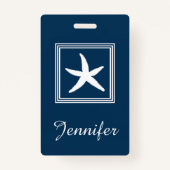 水中競技デザイン バッジ (裏面)