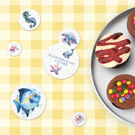 水中競技フレンズ赤ちゃんシャワー コンフェッティ