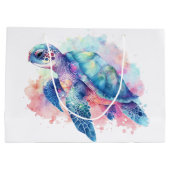 水中競技フレンド ラージペーパーバッグ (裏面)