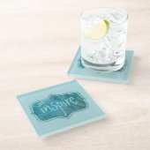 水中競技ブルースインスパイアコースター ガラスコースター (アングル)