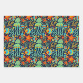 水中競技ライフカートゥーンスタイル ラッピングペーパーシート (正面3)