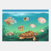 水中競技ライフラッピング紙 ラッピングペーパーシート (正面2)