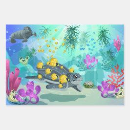 水中競技ライフラッピング紙 ラッピングペーパーシート