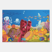 水中競技ライフラッピング紙 ラッピングペーパーシート (正面2)