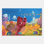 水中競技ライフラッピング紙 ラッピングペーパーシート (正面3)