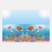 水中競技ライフラッピング紙 ラッピングペーパーシート (正面)