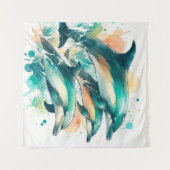 水中競技交響曲 タペストリー (正面(横))