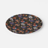 水中競技動物パターン |海水中ライフ11 ペーパープレート (アングル)